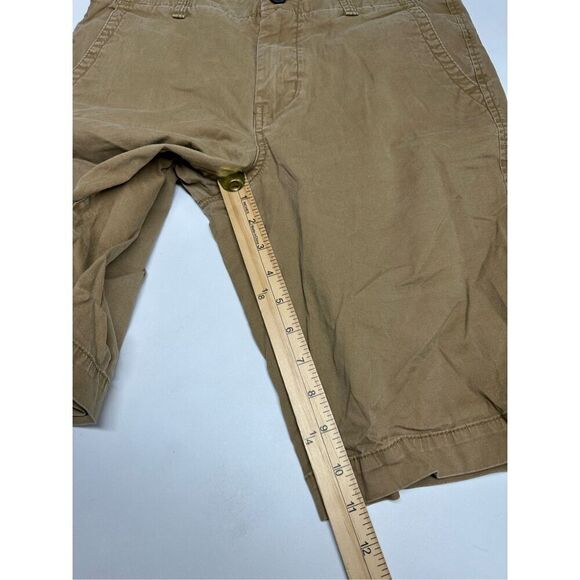 Aeropostale Mens Shorts Lot of 2 Size 30 Brown Bermuda Flat Front Chino - Picture 9 of 13